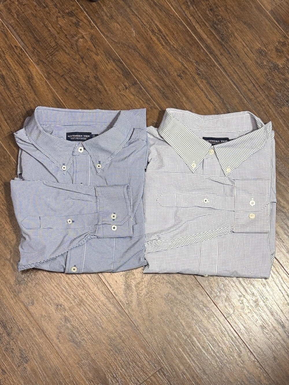 Southern Tide Men's Lot of 2 Performance Button Down Shirt